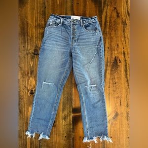 Abercrombie & Fitch Curve Love Mom jean